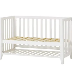 Hoppekids Babyseng - Anton - 129x69x81 cm - Hvid