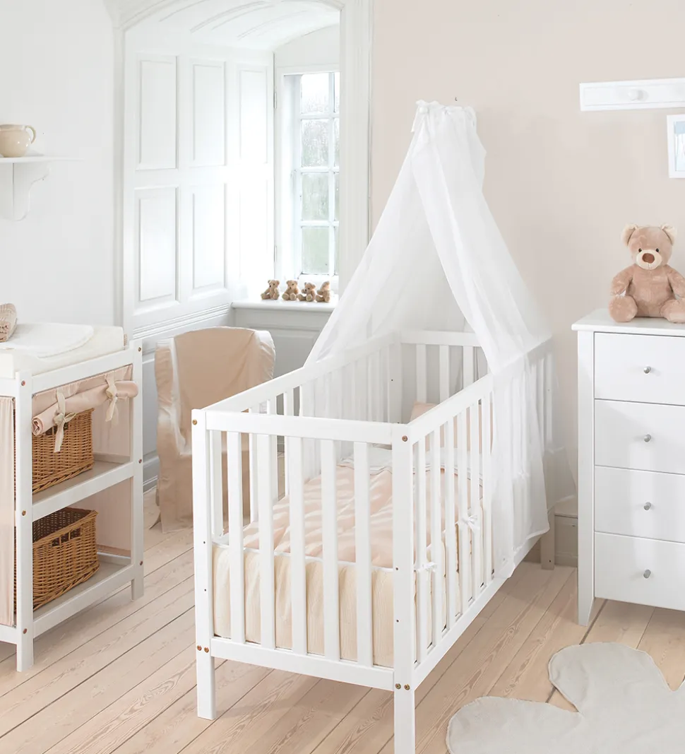 Hoppekids Babyseng - Ida-Marie - 60x120 - Hvid