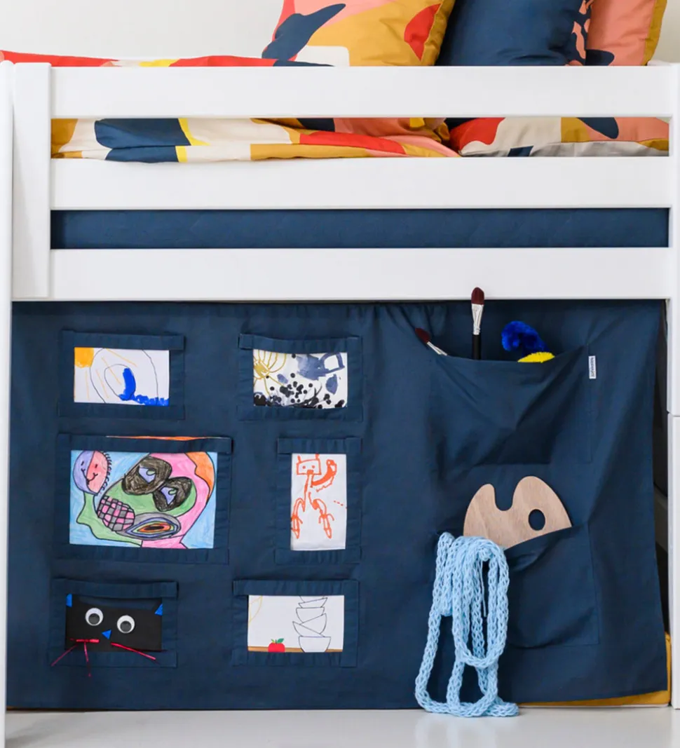 Hoppekids Forhæng Til Halvhøj Seng - 70x160 cm - Creator Orion B