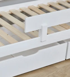 Hoppekids Sengehest - ECO Comfort - 100x22,5 cm - Hvid