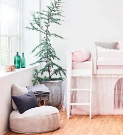 Hoppekids Sækkestol - Winter Wonderland - 75x23 cm - Grå