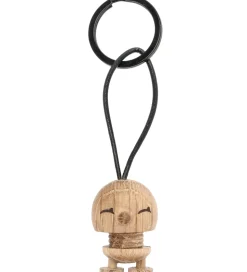 Hoptimist Nøglering Bimble - 3 cm - Raw Oak