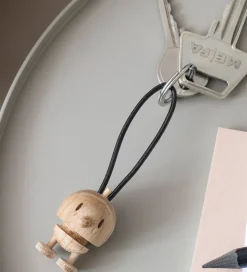 Hoptimist Nøglering Bumble - 3 cm - Raw Oak