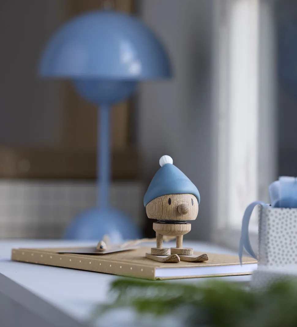 Hoptimist Skiing Bumble - Small - Sky