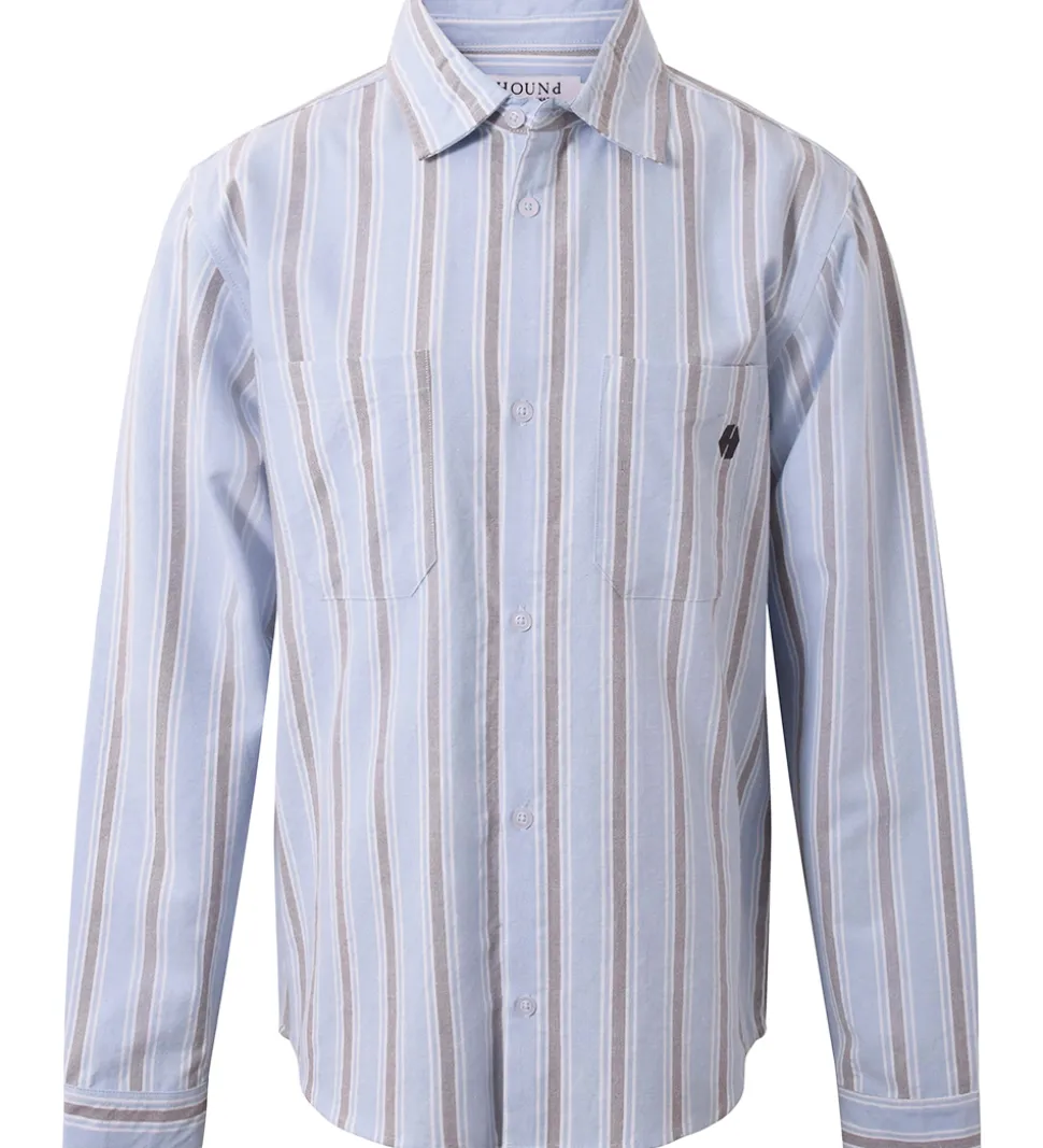 Hound Skjorte - Dusty Blue