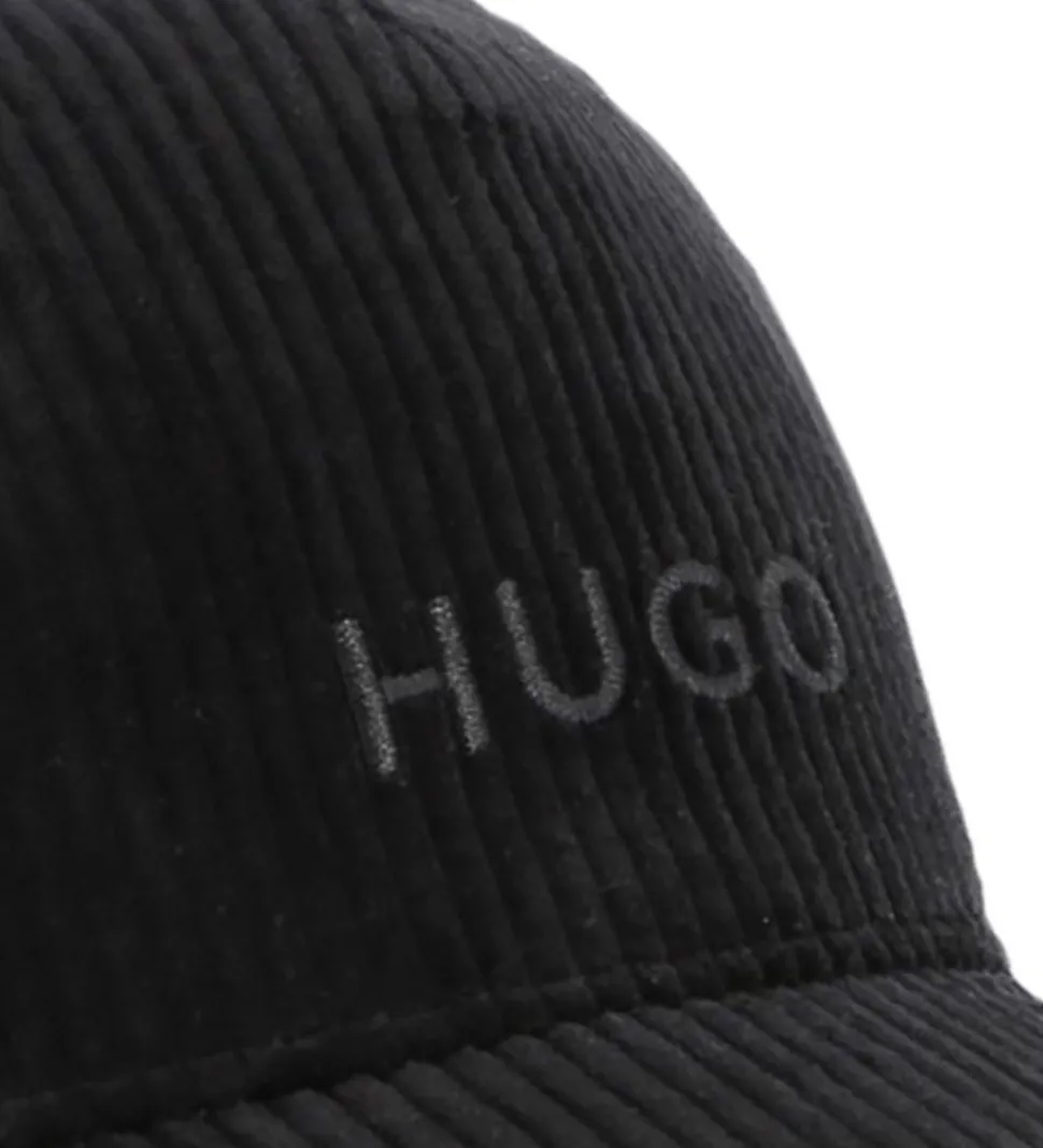 HUGO Kasket - Fløjl - Sort