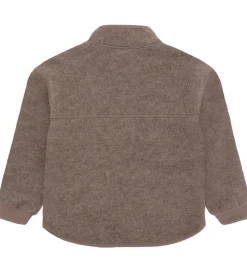 Hust and Claire Fleecejakke - Emi - Uld - Deer Melange