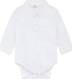 Hust and Claire Skjortebody l/æ - HCBasil - Hvid