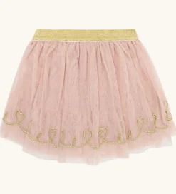 Hust and Claire Tylnederdel - HCNinna - Dusty Rose m. Guldglimme