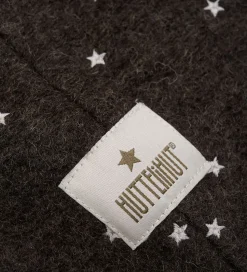 Huttelihut Elefanthue - Uld - 2-lags - Dark Brown Melange