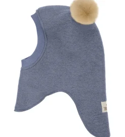 Huttelihut Elefanthue - Uld - 2-lags - Folkstone Gray m. Kvaste