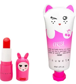 Inuwet Gavesæt - Håndcreme/læbepomade - Wiz - Cherry