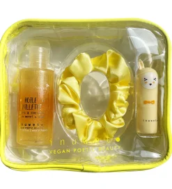 Inuwet Gavesæt - Læbepomade/Glitterolie/Scrunchie - Monoi/Pineap