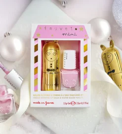 Inuwet Gavesæt - Læbepomade/Neglelak - Cheesecake/Watermelon