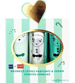 Inuwet Læbepomade - 3-pak - Jingle Aqua