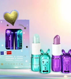 Inuwet Læbepomader - 2-pak - Cupcake/Blackcurrant