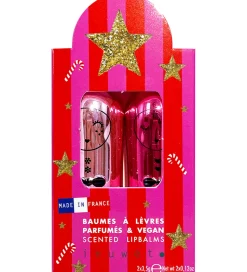 Inuwet Læbepomader - 2-pak - Raspberry Sorbet/Apple Candy