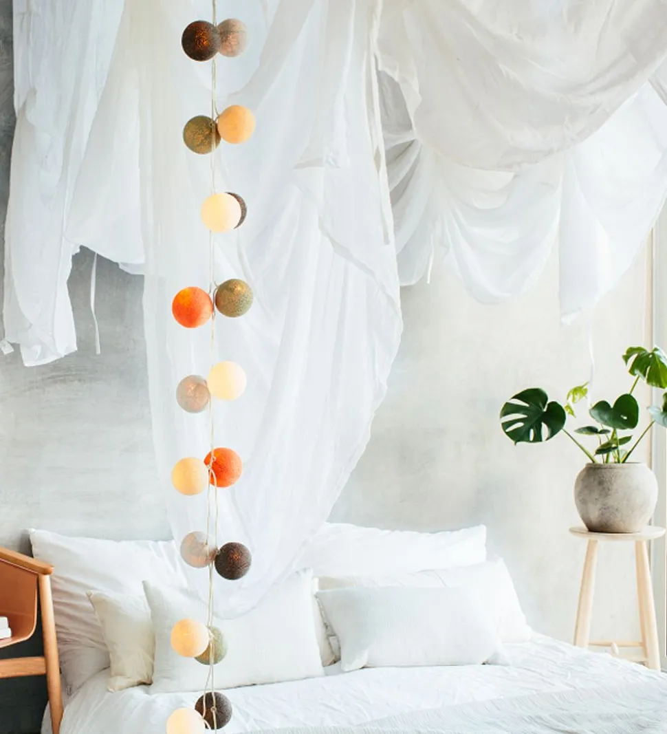 Iris Lights Lyskæde - 290 cm - 20 Lys - Morning Mist