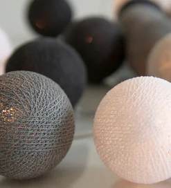 Iris Lights Lyskæde - 290 cm - 20 Lys - Graphic Grey