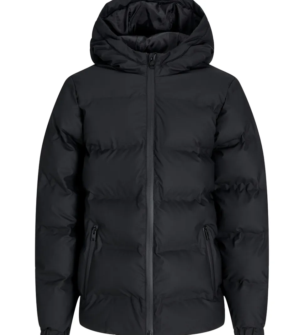 Jack & Jones Dynejakke - PU - JjElements - Sort