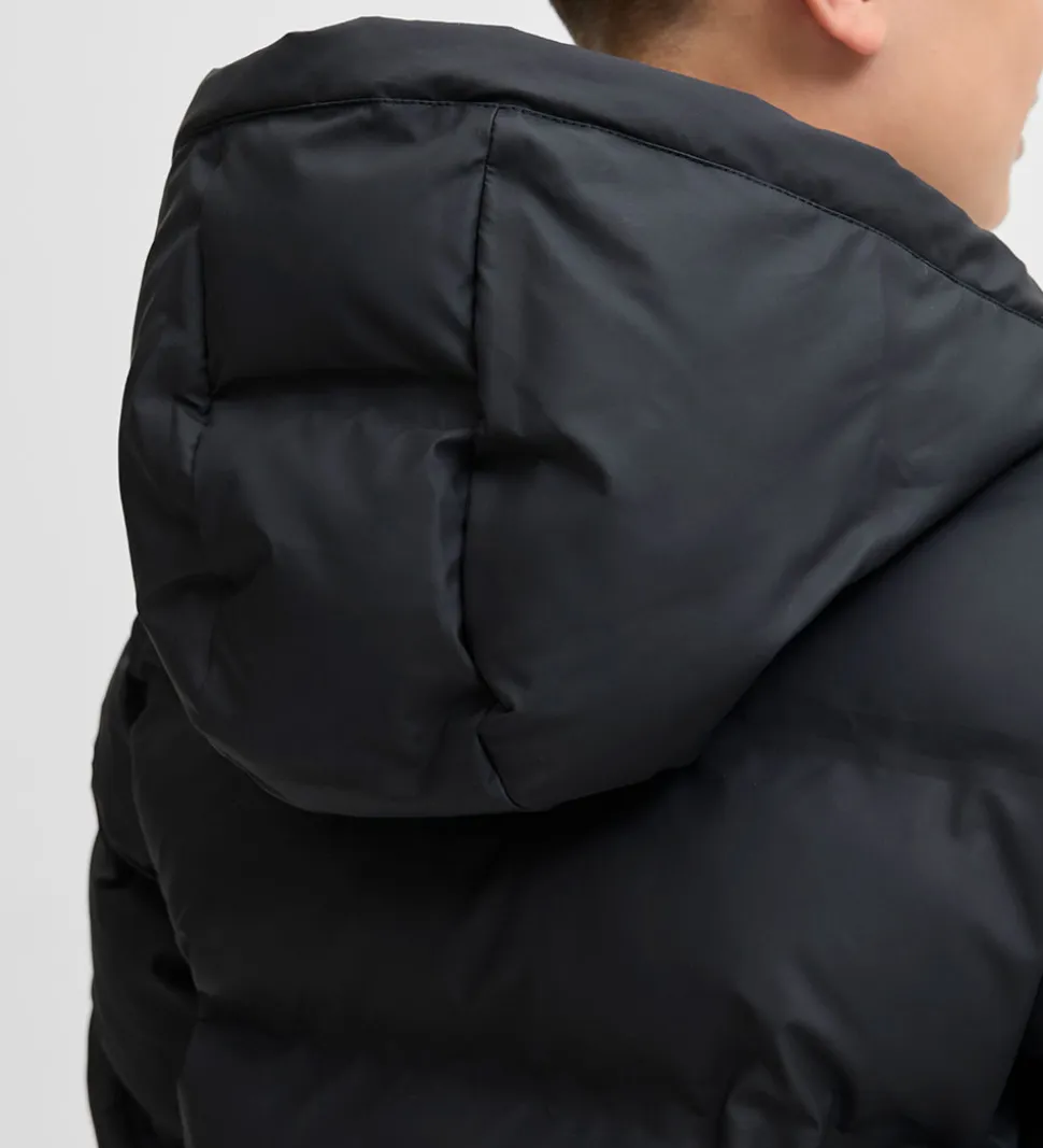 Jack & Jones Dynejakke - PU - JjElements - Sort