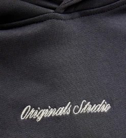 Jack & Jones Hættetrøje - Sweat - JorNorrebro - Asphalt