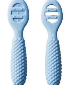Jack o Juno Babyskeer - Silikone - 2-pak - Bubble - Pale Blue