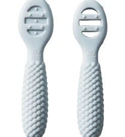 Jack o Juno Babyskeer - Silikone - 2-pak - Bubble - Glacier Grey
