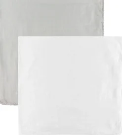 Jack o Juno Babysvøb - 120x120 cm - 2-pak - Pom Pom - Pearl/Dust