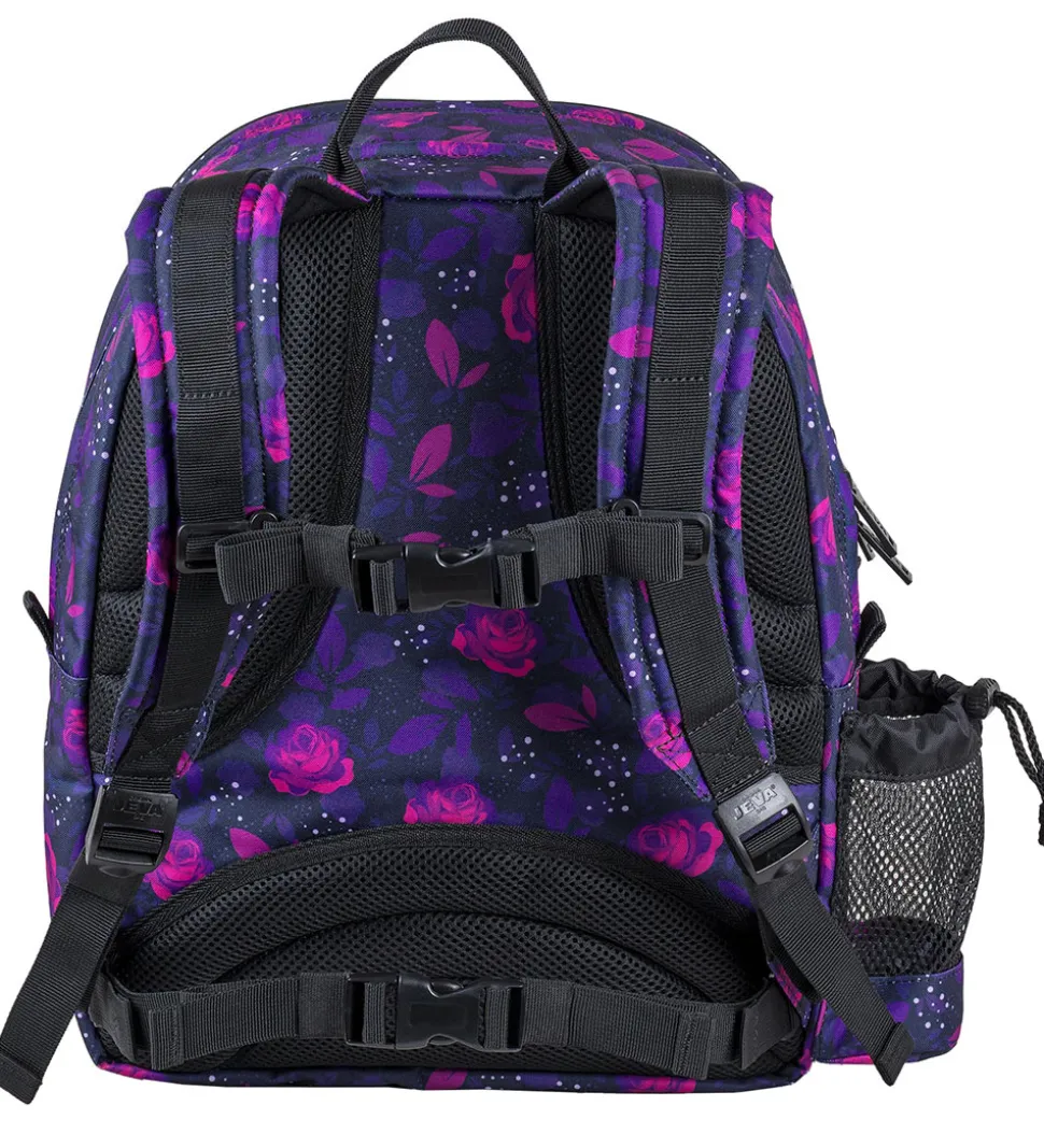 Jeva Skoletaske - Square - Dark Rose