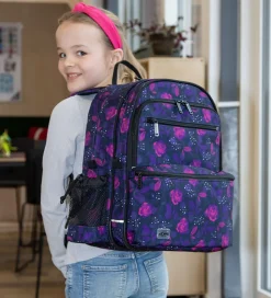 Jeva Skoletaske - Square - Dark Rose