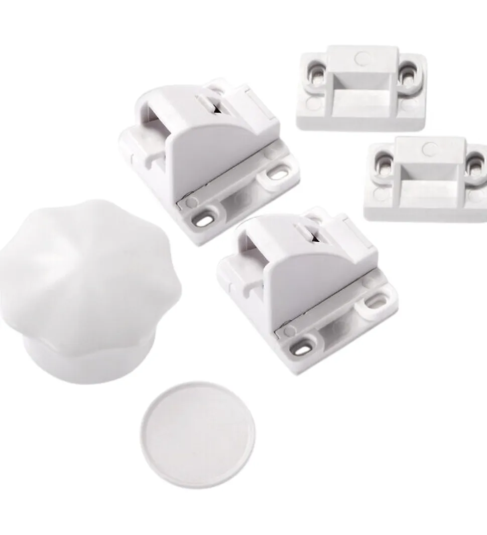 Jippies Magnetlås - Startersæt - 2 stk. - Hvid