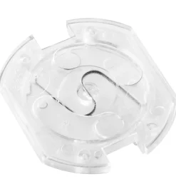 Jippies Stikkontakt-sikringer - Drejelig - 5 stk. - Transparent