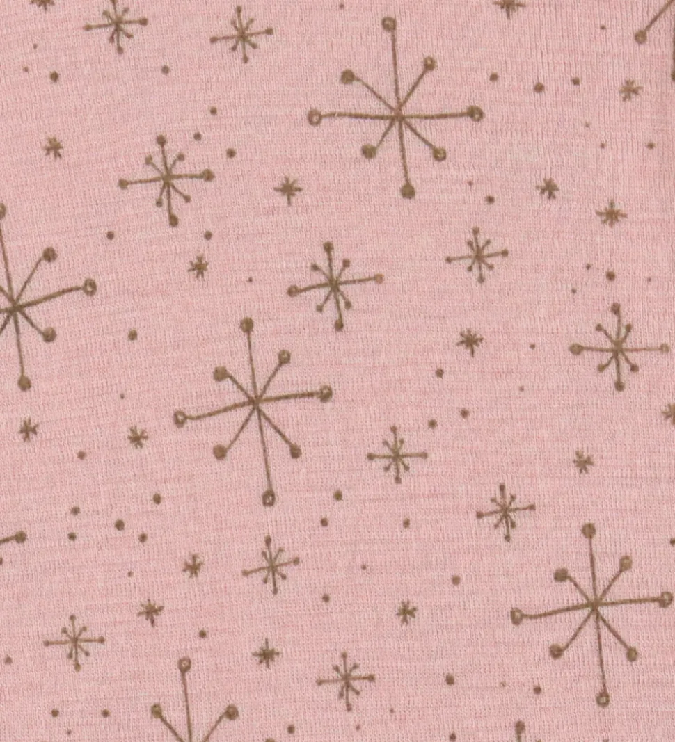 Joha Babyhjelm - 1-lags - Uld - Rosa m. Stjerner