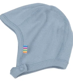 Joha Babyhjelm - Rib - Støvet Blå