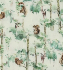 Joha Babyhjelm - Uld - Off White m. Træer