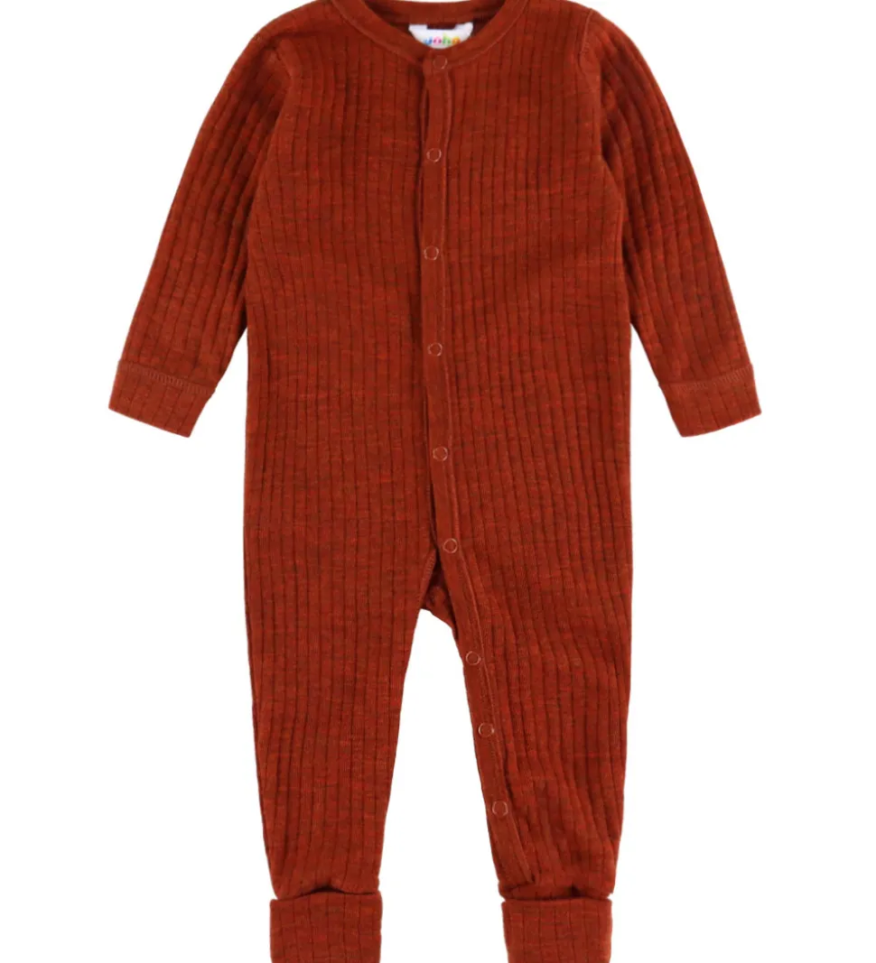 Joha Natdragt - Uld - Rib - Rust
