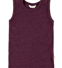 Joha Undertrøje - Uld - Rib - Blomme