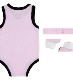 Jordan Gaveæske - Futter/Hårbånd/Body u/æ - Pink Foam/Hvid