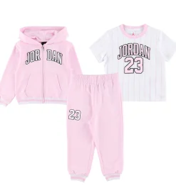Jordan Sweatsæt - Pink Foam/Hvid
