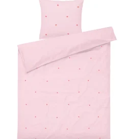 Juna Sengetøj - Daisy - Junior - Pink/Rød