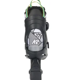 K2 Rulleskøjter m. 5 Tusser - Splash - Sort/Hvid - Inliner