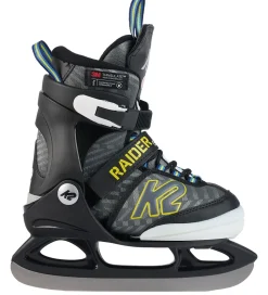 K2 Skøjter m. Lys - Raider Beam Ice - Grå/Sort