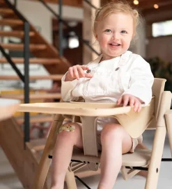 KAOS Bord til Højstol - Sort