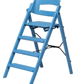 KAOS Højstol - Klapp - Genanvendt Plastik - Swedish Blue