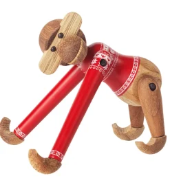 Kay Bojesen Træfigur - Abe - Julesweater 2024 - Mini -Teak/Limba