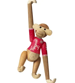 Kay Bojesen Træfigur - Abe - DBU Herre 2024 - Lille - Teak/Limba