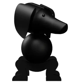 Kay Bojesen Træfigur - Gravhund - Lille - Mørk Bejdset Eg