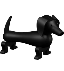 Kay Bojesen Træfigur - Gravhund - Mellem - Mørk Bejdset Eg