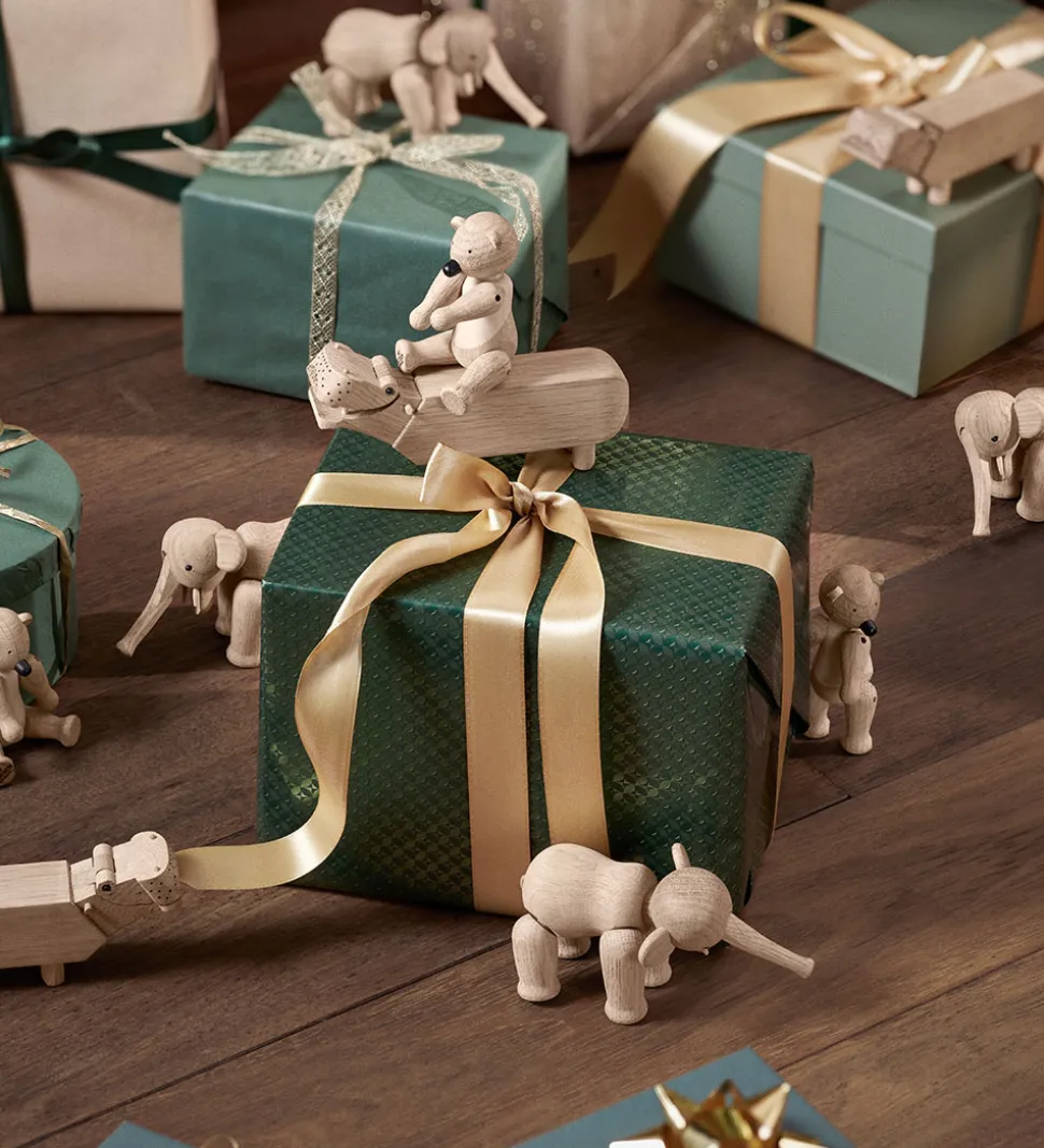 Kay Bojesen Træfigurer - Sampak Liliput - 3 pak - Eg